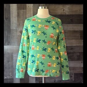 Hanna Andersson x Disney Lion King long sleeve shirt large Simba loungewear